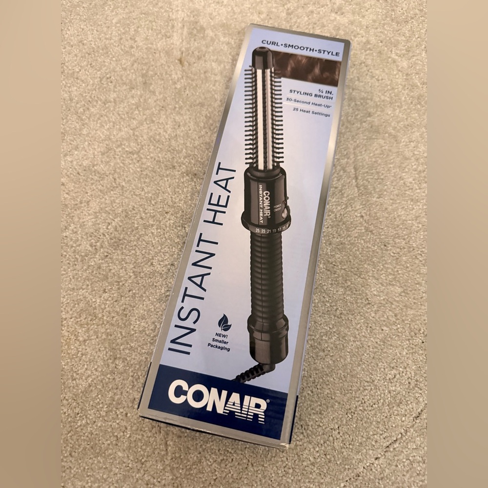Conair Instant Heat 4-in-1 Black Styling Brush
